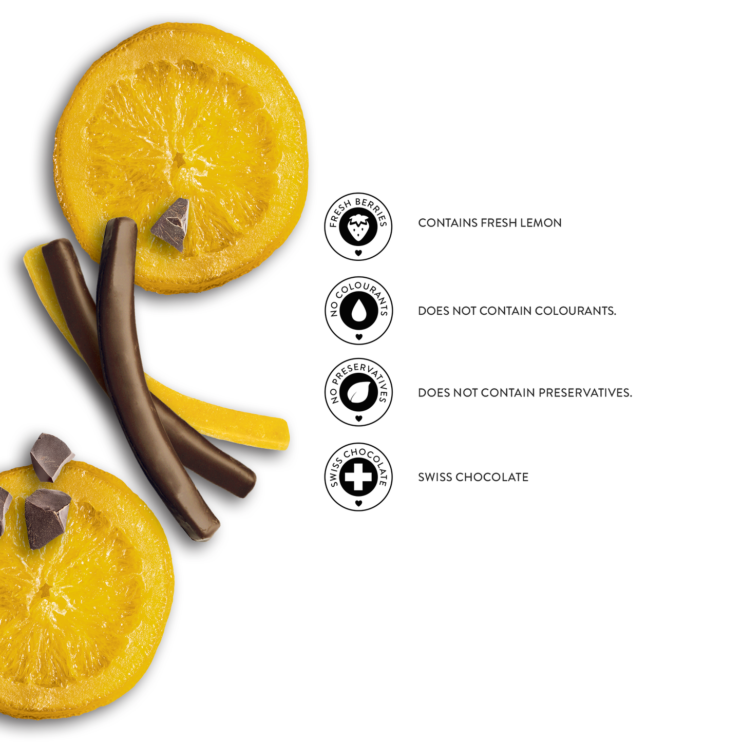 Lemon Stick Dark Chocolate - Patislove