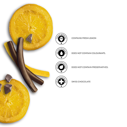 Lemon Stick Dark Chocolate - Patislove