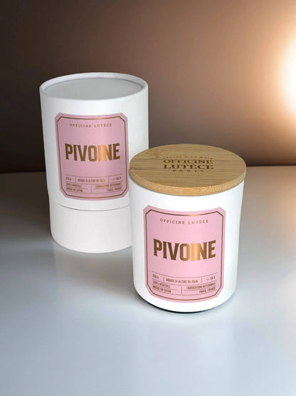 Peony Scented Candle - Officine Lutece