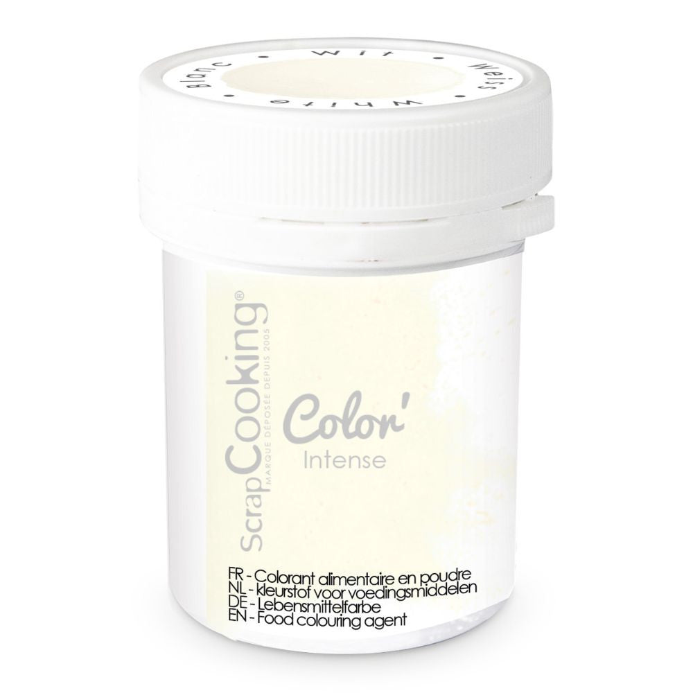 White Powdered Food Colouring - Scrapcooking