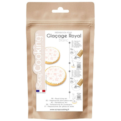 White Royal Icing Mix- Scrapcooking