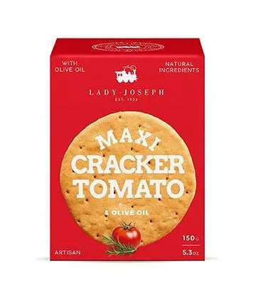 Maxi Cracker with tomato, rosemary & olive oil - Lady Joseph