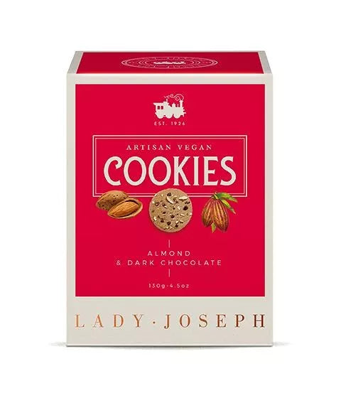 Cookies with almonds & dark chocolate - Lady Joseph