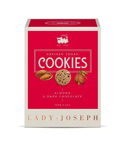 Cookies with almonds & dark chocolate - Lady Joseph