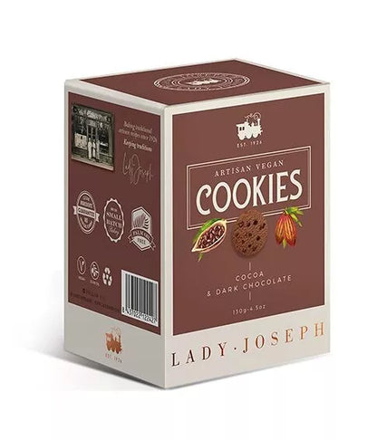 Cookies with cocoa and dark chocolate - Lady Joseph