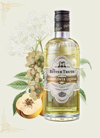 Elderflower Liqueur - The Bitter Truth 50CL