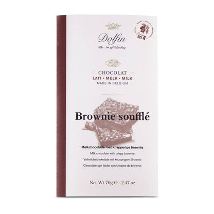 Milk Chocolate & Puffed Brownies - Dolfin