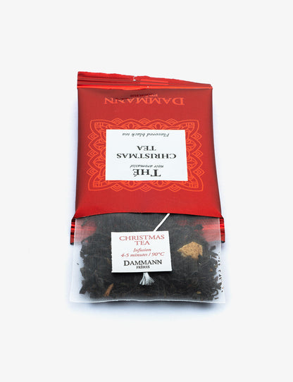 Christmas Black Tea Crystal Sachets - Dammann Freres