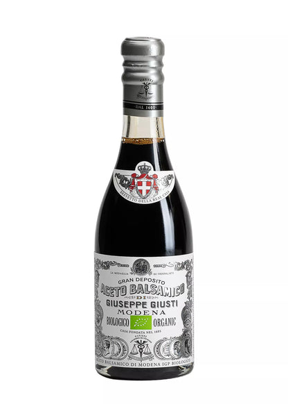 Balsamic Vinegar of Modena PGI 1 Silver Medal Organic- Giuseppe Giusti