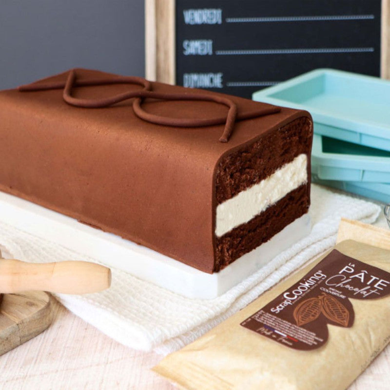Chocolate Paste for Modelling Intense flavour- Scrapcooking