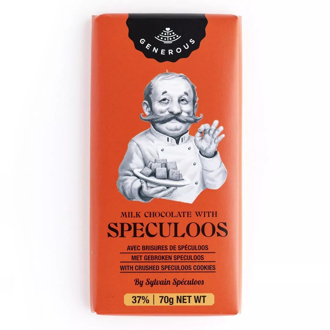 Milk Chocolate with Speculoos Chips - Generous