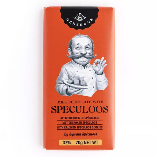 Milk Chocolate with Speculoos Chips - Generous