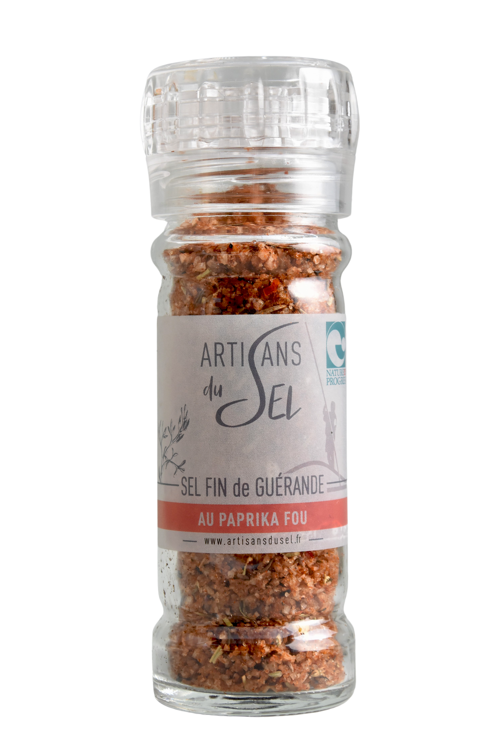 Mill Fine Guérande Salt  Crazy Paprika - Artisan du Sel