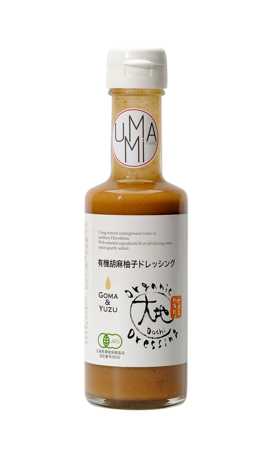 ORGANIC VINEGAR SAUCE WITH SESAME AND YUZU 175 ML