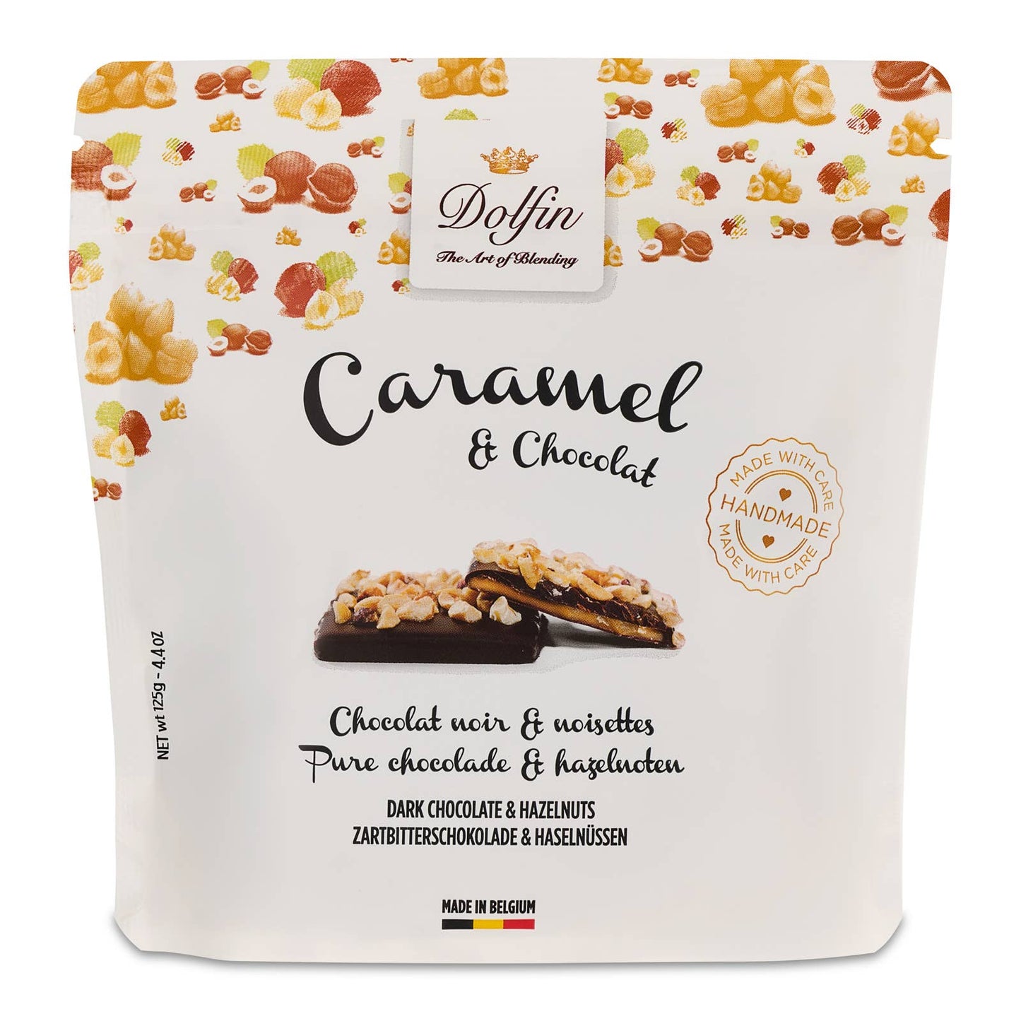 "Caramel & Chocolate" - Dark & Roasted Hazelnuts - Dolfin