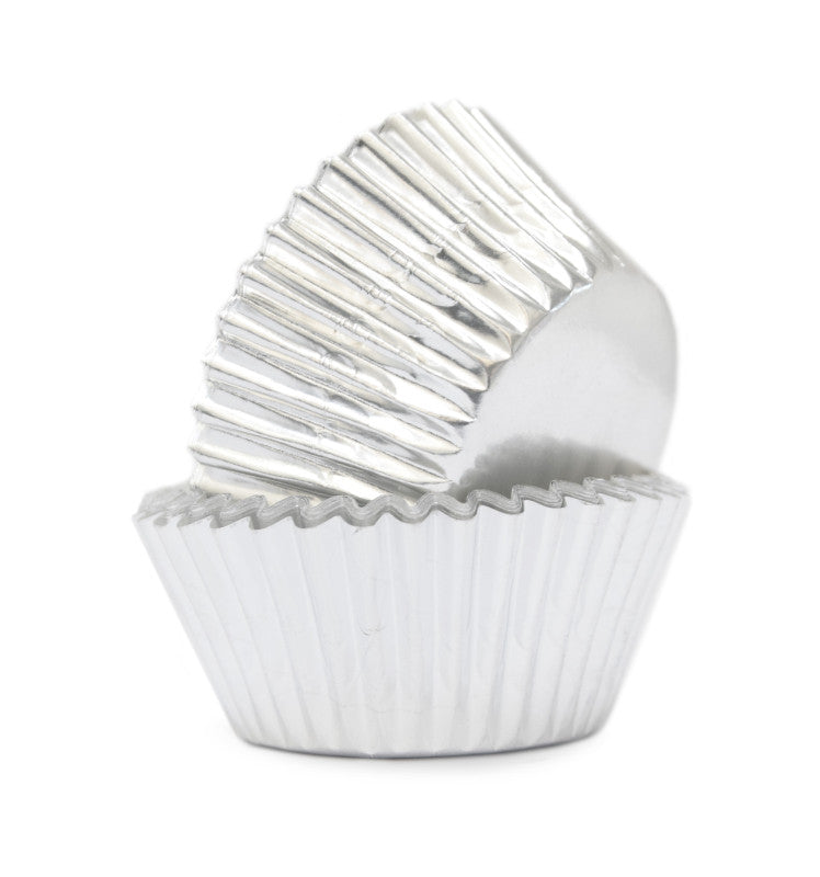 48 Silver Cupcake Cases- Scrapcooking