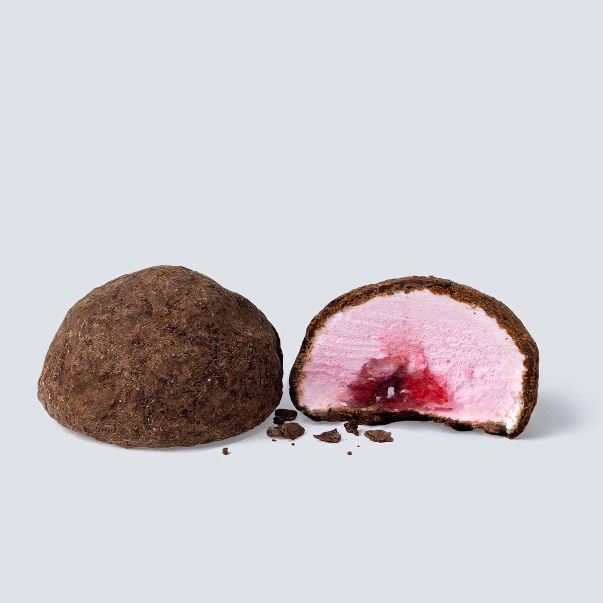 Strawberry filled Mallows & Dark chocolate- The Mallows