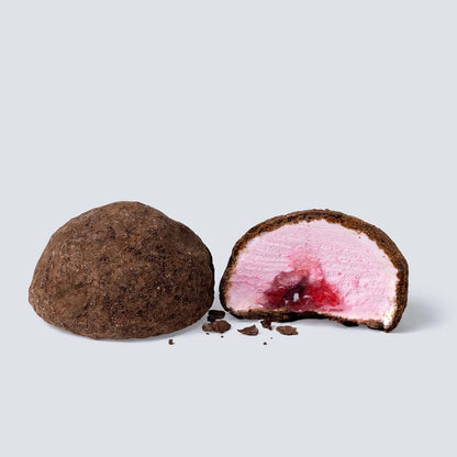Strawberry filled Mallows & Dark chocolate- The Mallows