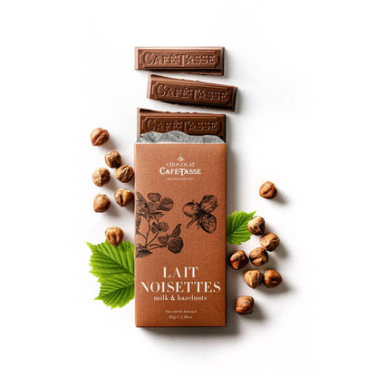 Milk Chocolate & Hazelnut - Café Tasse