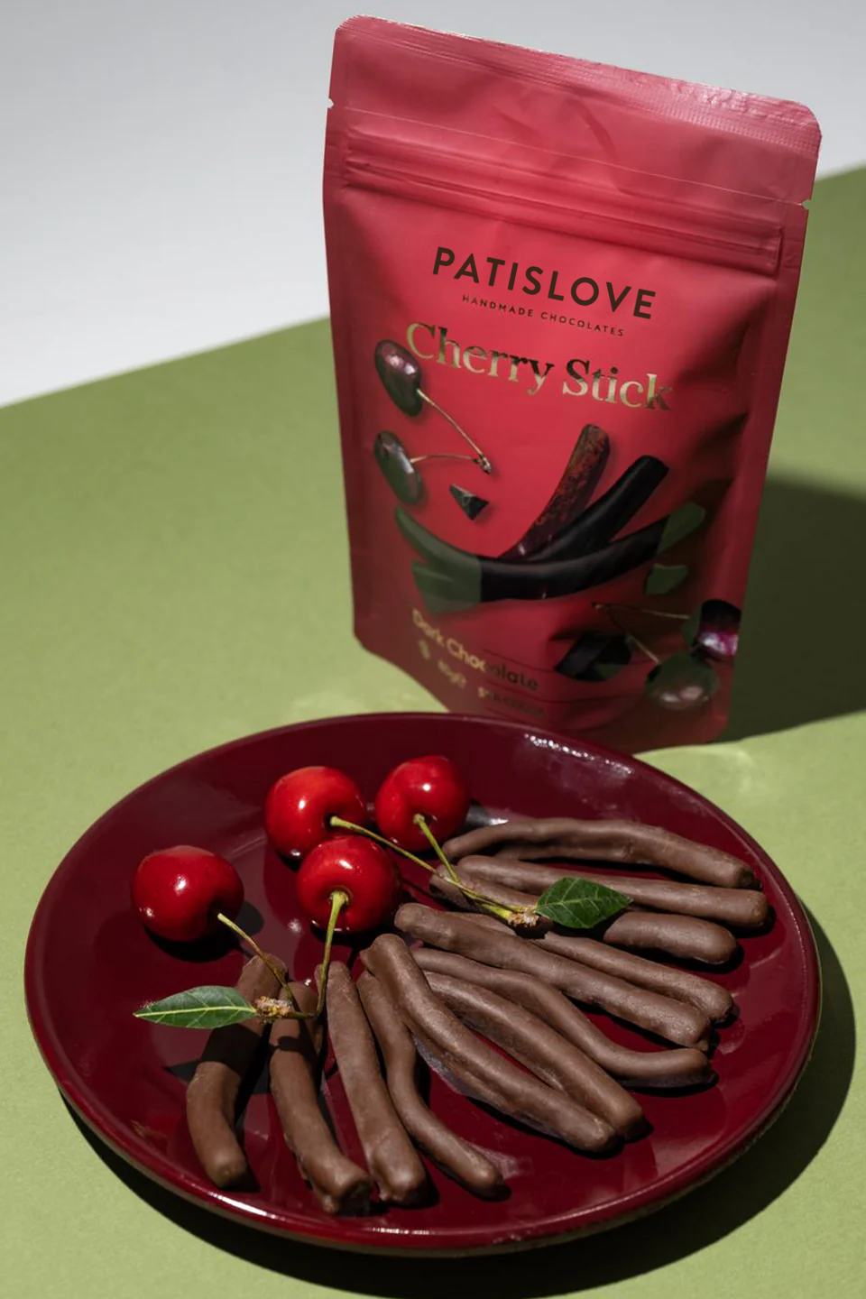 Cherry Stick Dark Chocolate - Patislove