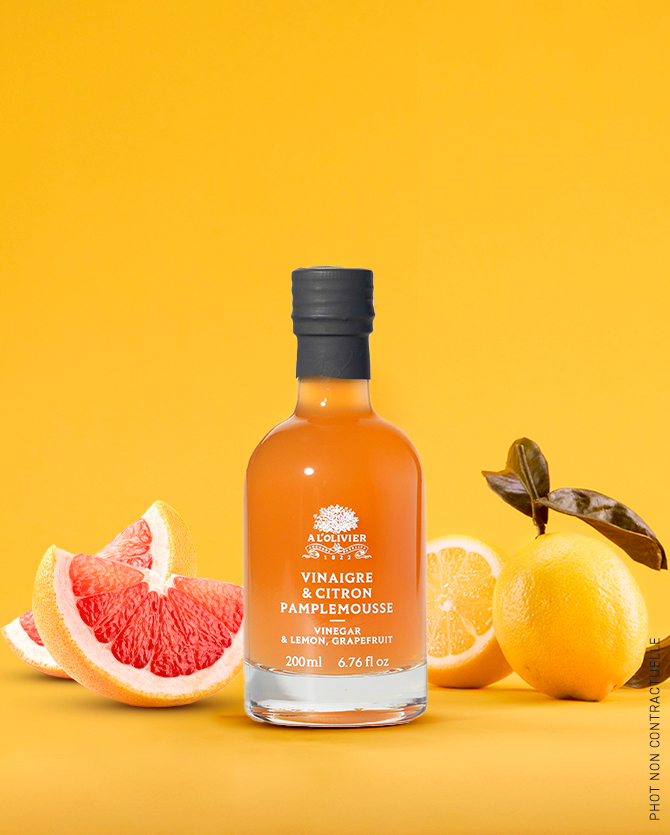 VINEGAR & LEMON, GRAPEFRUIT  - A l'Olivier