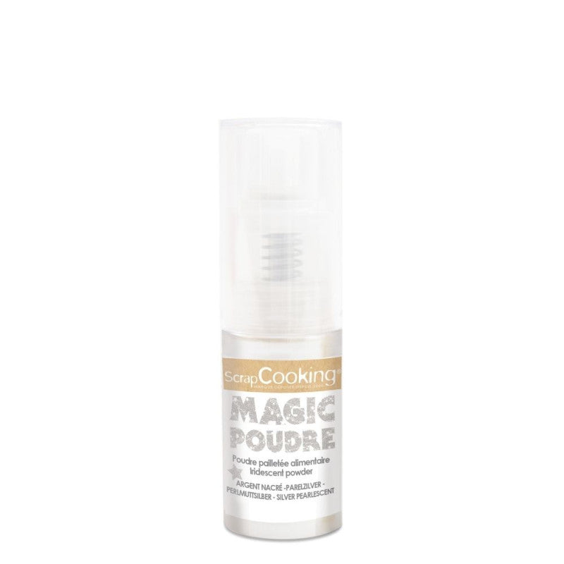 Magic Powder Silver Pearl - Scrapcooking