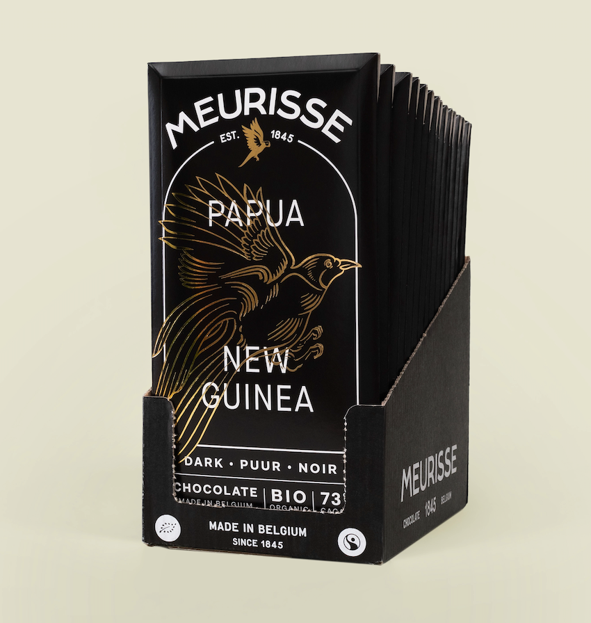 Organic Dark Chocolate from Papua New Guinea  - Meurisse