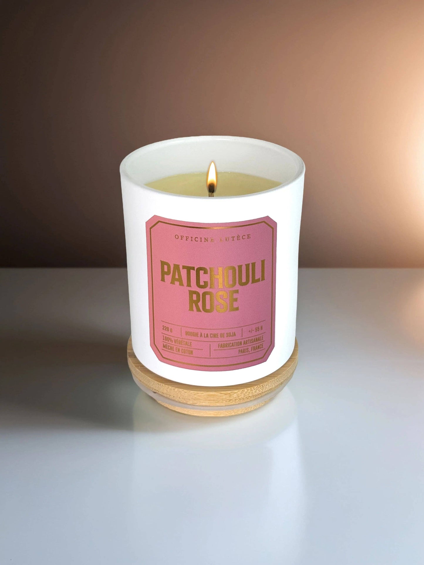 Patchouli Rose Scented Candle - Officine Lutece