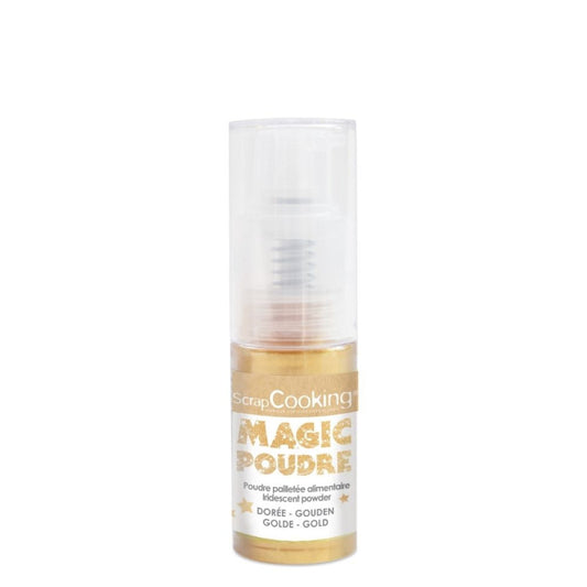 Magic Powder Gold Iridescent - Scrapcooking