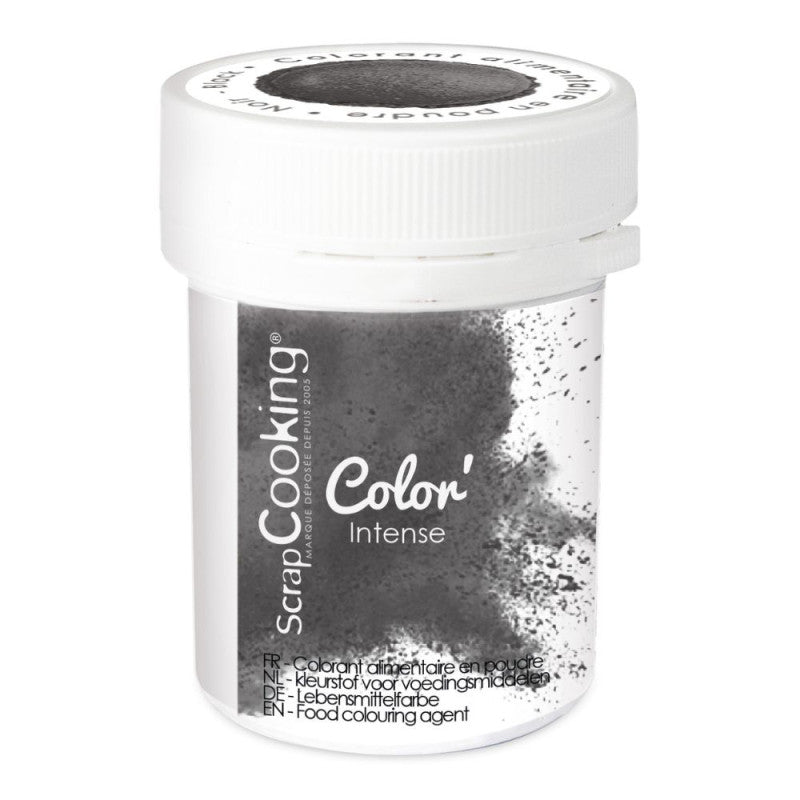 Black Powdered Food Colouring - Scrapcooking