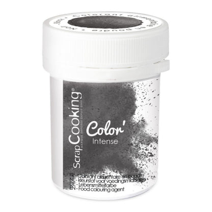 Black Powdered Food Colouring - Scrapcooking