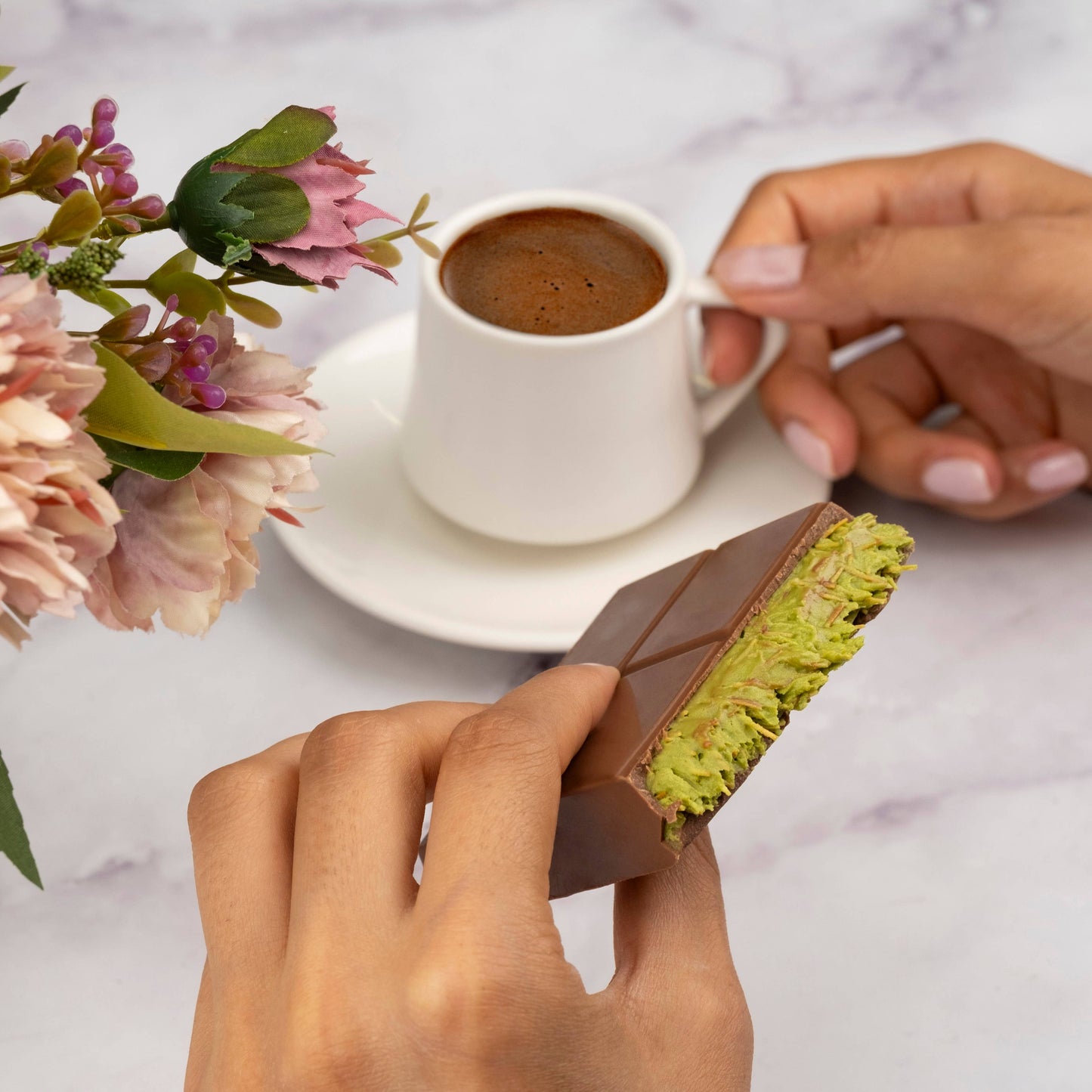 Pistachio & Kadayif Milk Chocolate - Patislove 100gr