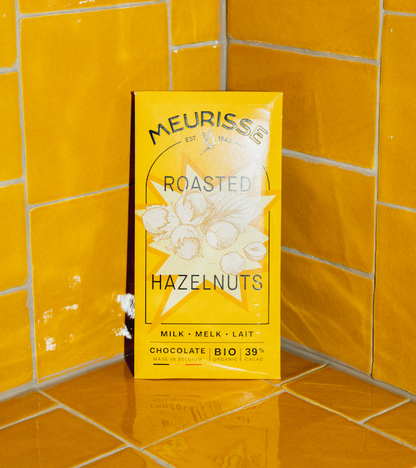 Organic Milk Chocolate & Roasted Hazelnuts - Meurisse