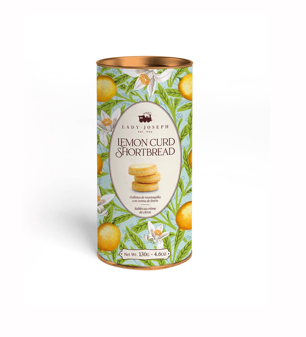 Butter & Lemon Curd Shortbread Cookies - Lady Joseph