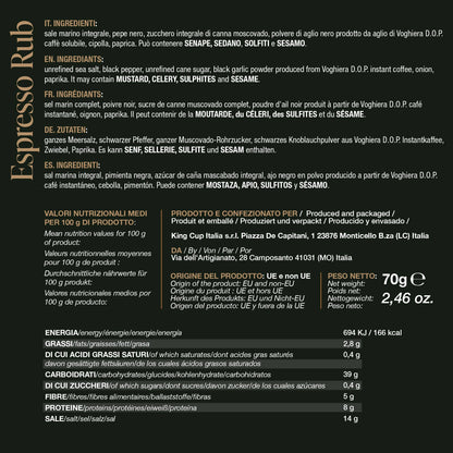 Espresso Rub - BBQ KING