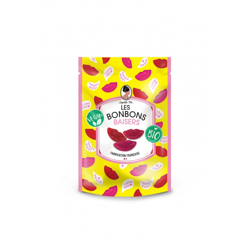 Organic Kisses Candies Natural Flavors - Sophie M