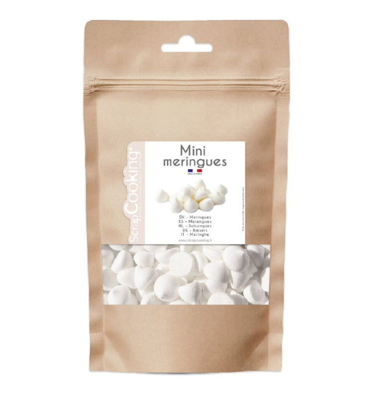 Mini White Meringues - Scrapcooking