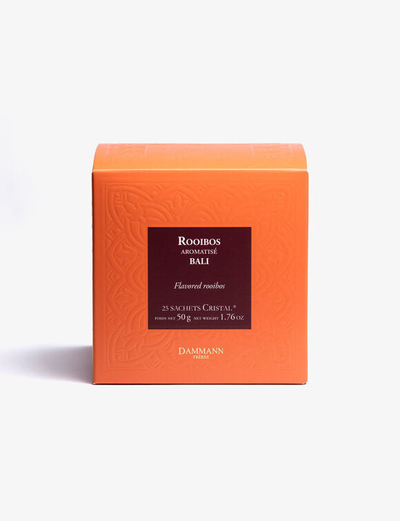 Rooibos Tea Bali Crystal Sachets - Dammann Freres