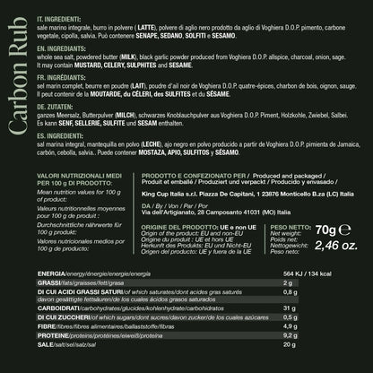 Carbon Rub - BBQ KING