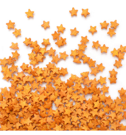 Mini Gold Star Sugar Decos- Scrapcooking