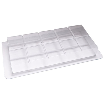 Semi-Rigid Chocolate Bar Mould - Scrapcooking