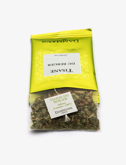 Tisane du Berger Herbal Tea Crystal Sachets - Dammann Freres