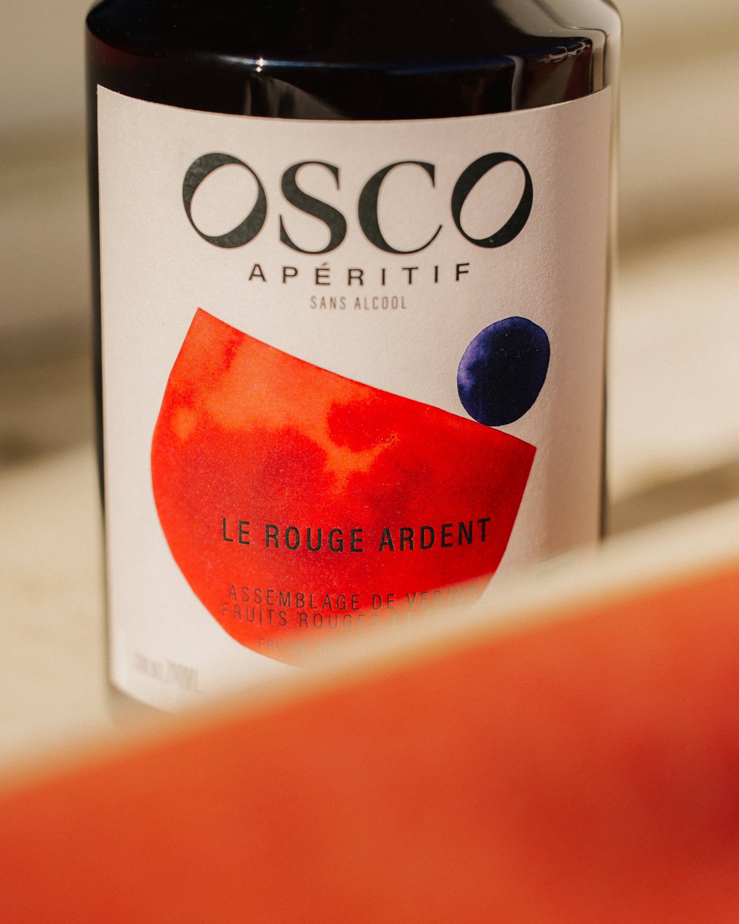 Alcohol-free aperitif “Le Rouge Ardent” - OSCO