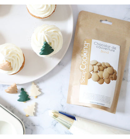 Premium Blond Chocolate Couverture- Scrapcooking