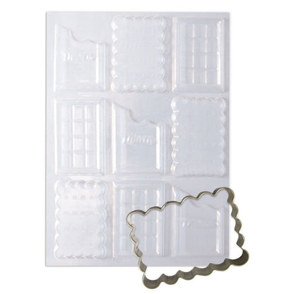 Biscuits School Chocolate Cutter and Mould  - Scrapcooking