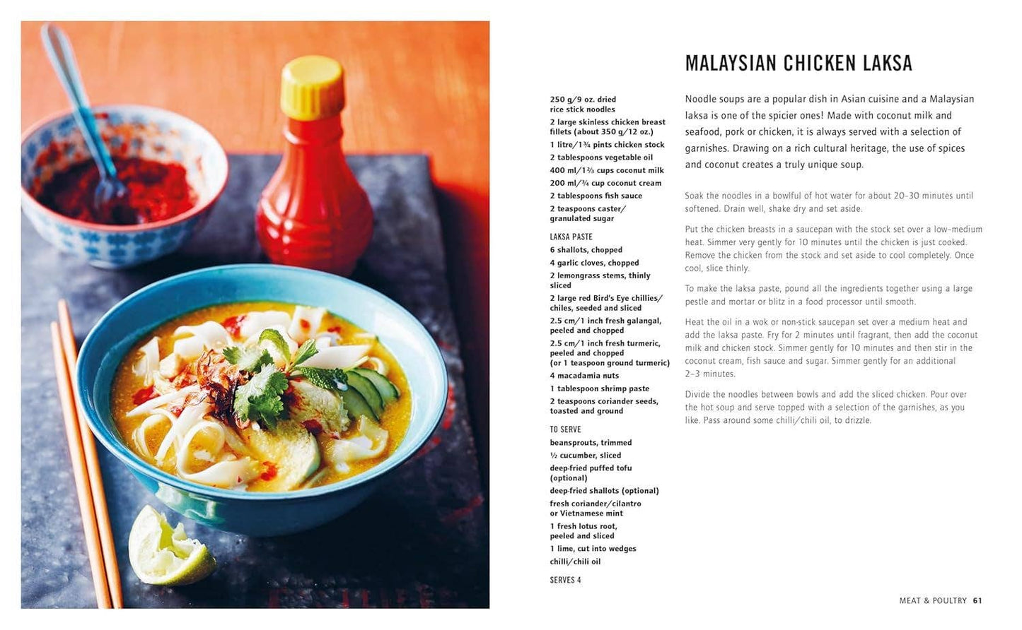 Laksa: 65 Recipes Asian Style Noodle & Soups Book