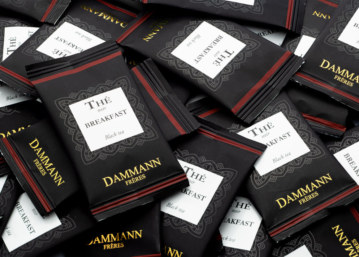 Breakfast Black Tea Crystal Sachets - Dammann Freres