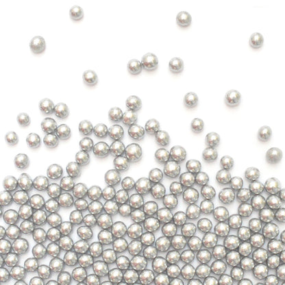 Silver Sugar Sprinkle Pearls Decos- Scrapcooking