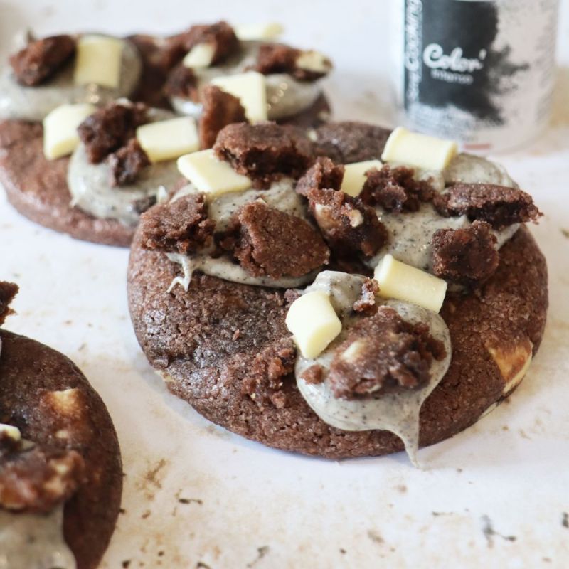 Creamy Cookies & Cream Filling Paste - Scrapcooking