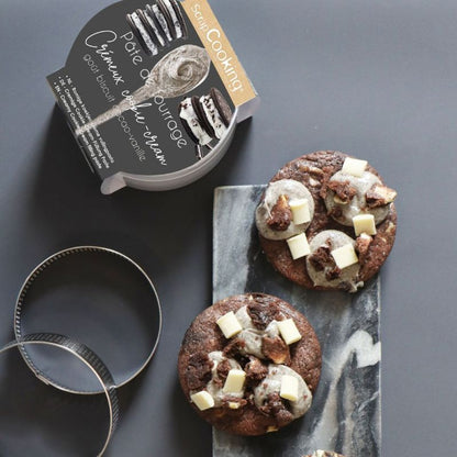 Creamy Cookies & Cream Filling Paste - Scrapcooking